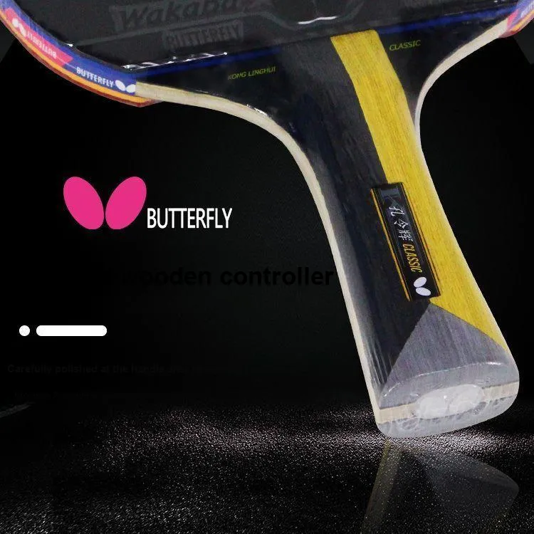 Butterfly Ping Pong Paddles Unisex Black/Red-1