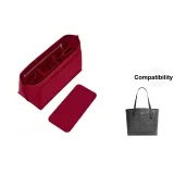 Burgundy Liner+Bottom Pad[Compatibility: City 33 Black Silver/Glacier White]