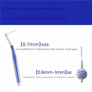 Ecoobix Deep Cleaning Between Teeth Toothbrushes
