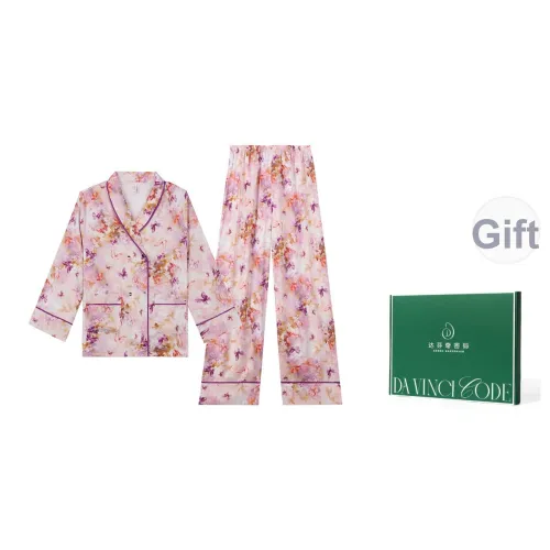 DAFENQIMIMA Бабочка Flowers Женские Подарочные Наборы Пижам