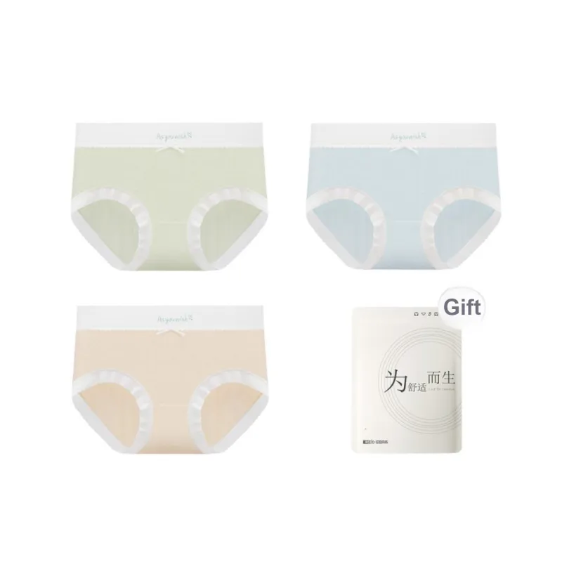 Red Bean Underpants Women's Shopping Bag 3 Pack-6