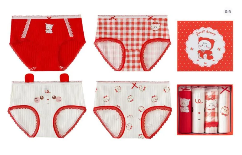 Caramella Underpants Women's Box 4 Pack-9