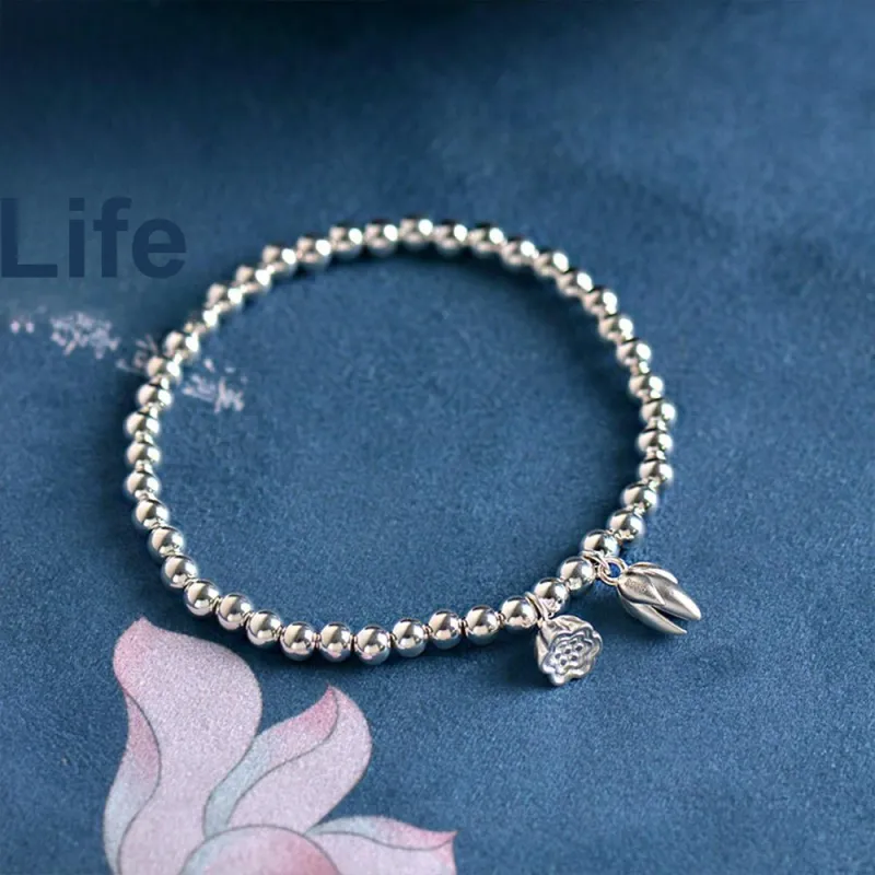 Seven Seven Silver Jewelry S999 Fine Silver Bracelets Women's-2