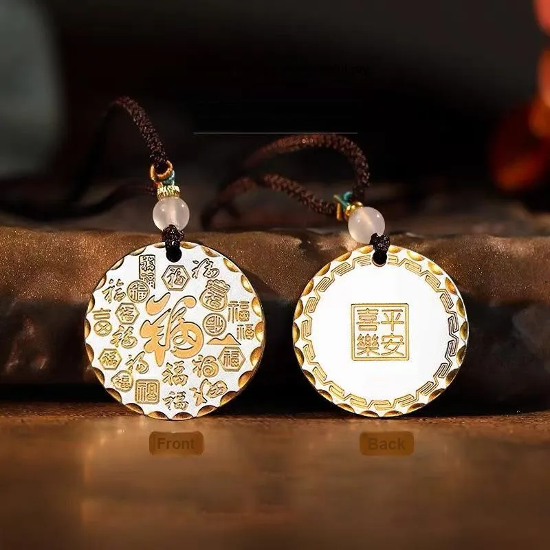QIANCHANG Silver Necklaces Unisex-5