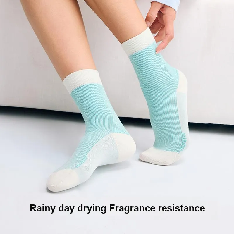 YOUKESHU Women's No Show Socks-5