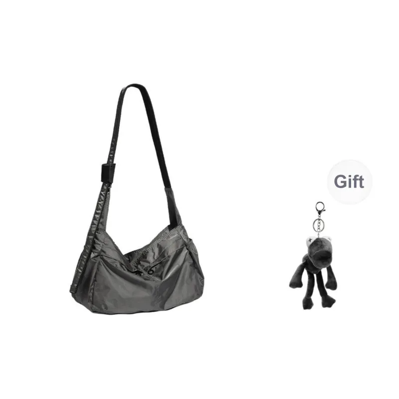 TAKI Oxford Shoulder Bags Regular Unisex Black/Gray-0