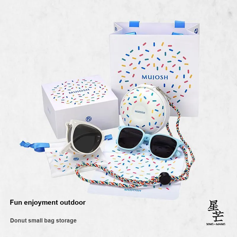MUJOSH Astral Series Square Foldable Sunglasses For Outdoor Use, Portable UV Protection Sunglasses Unisex-9