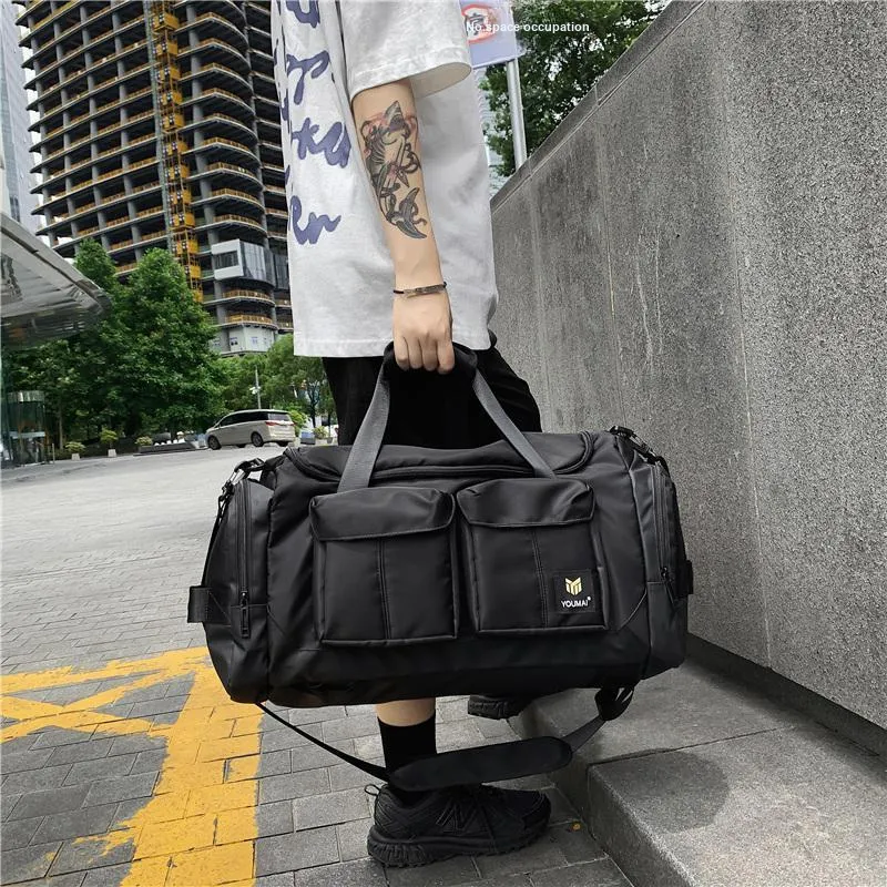 MTribe Nylon Travel Bag Unisex Multicolor-12