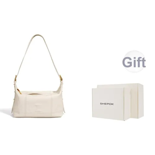 SHEPOK Коровья кожа Подушка Сумка Сумка через плечо Женская Экрю Розовый Черный Синий Серый