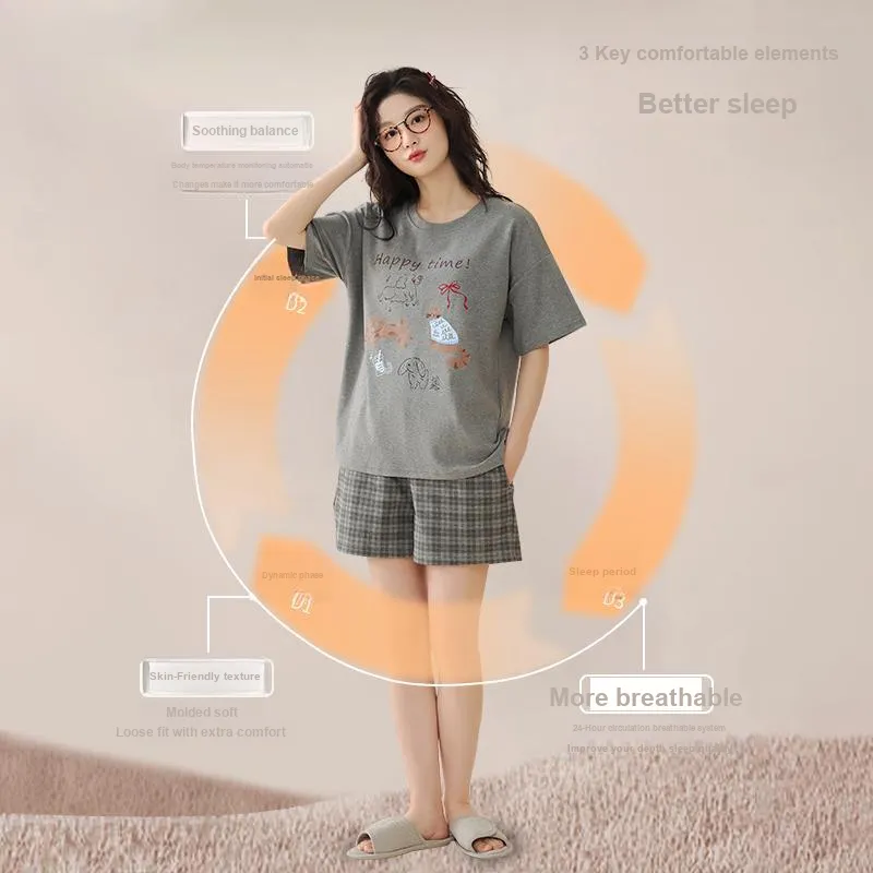 HUADAOJI Women's Pajama Sets-3