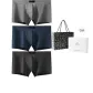 Box 3 Pack (Black+Dark Heather Gray+Navy Blue)