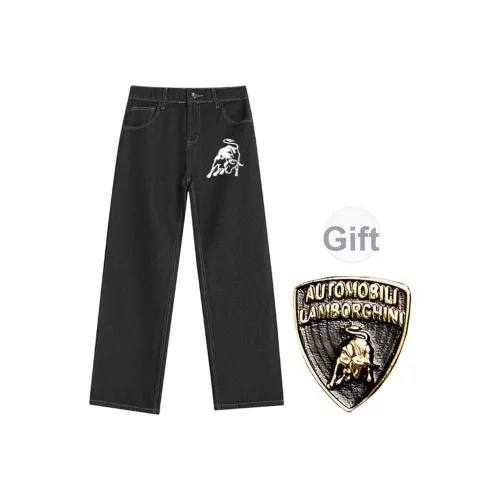 AUTOMOBILI LAMBORGHINI Джинсы Унисекс
