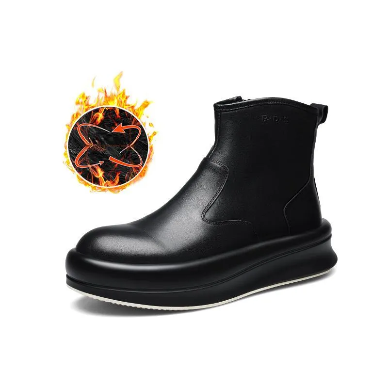 PARDASAUL Ankle Boots Men's Black-6