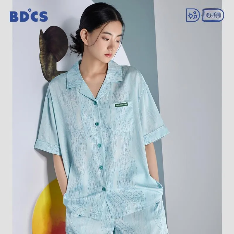 Peninsula City Pajama Set Women's Aqua Green-2