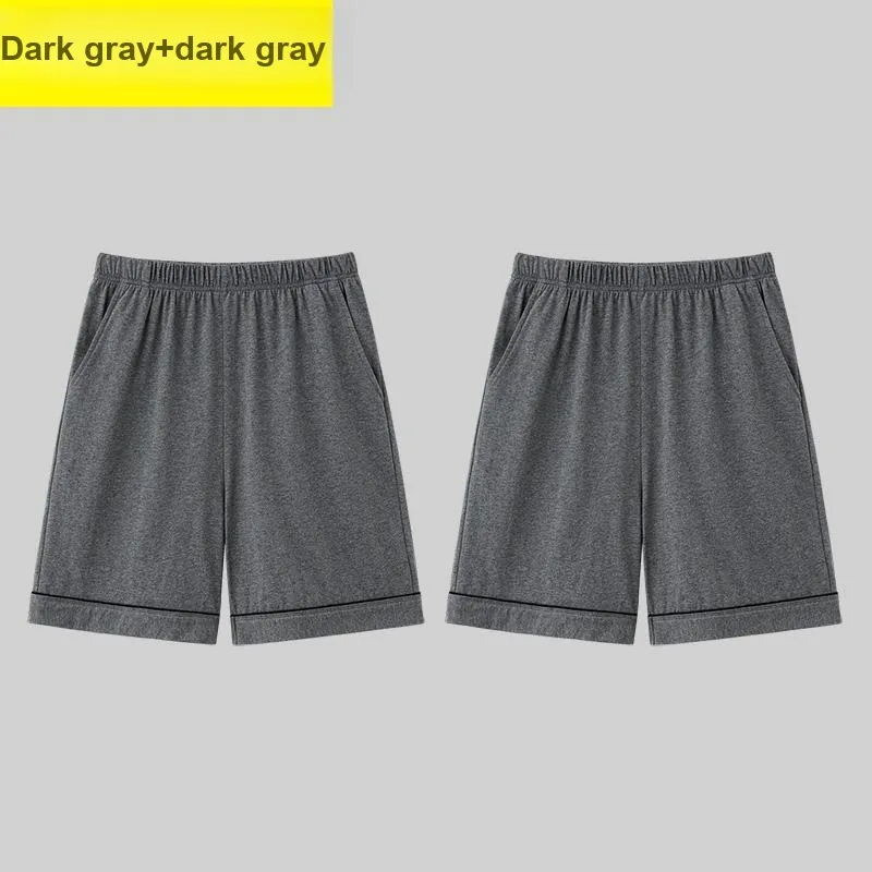 Sleep Knee Length Pants Pajama Pants For Students And Dormitory Home Multiple Colors Men's-14