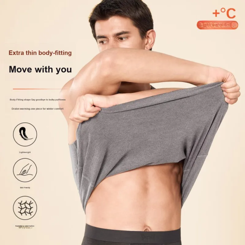 MIIOW Men Thermal Tops-4
