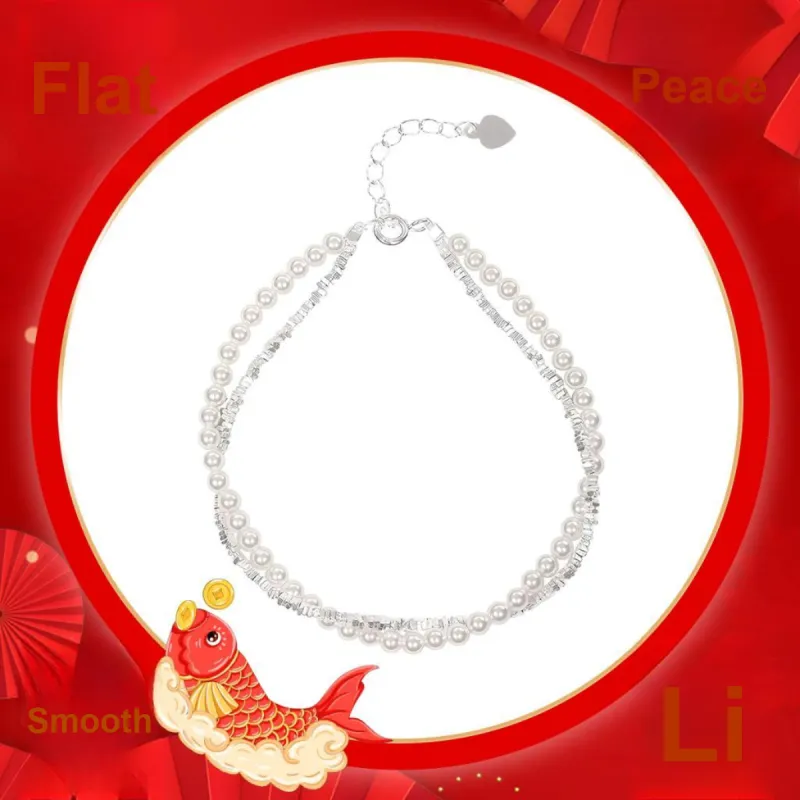 MGS Good Luck French Double Layer Layering New Chinese Style Bracelets Women's-1