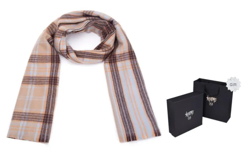 KENMO Knit Scarves Unisex-5