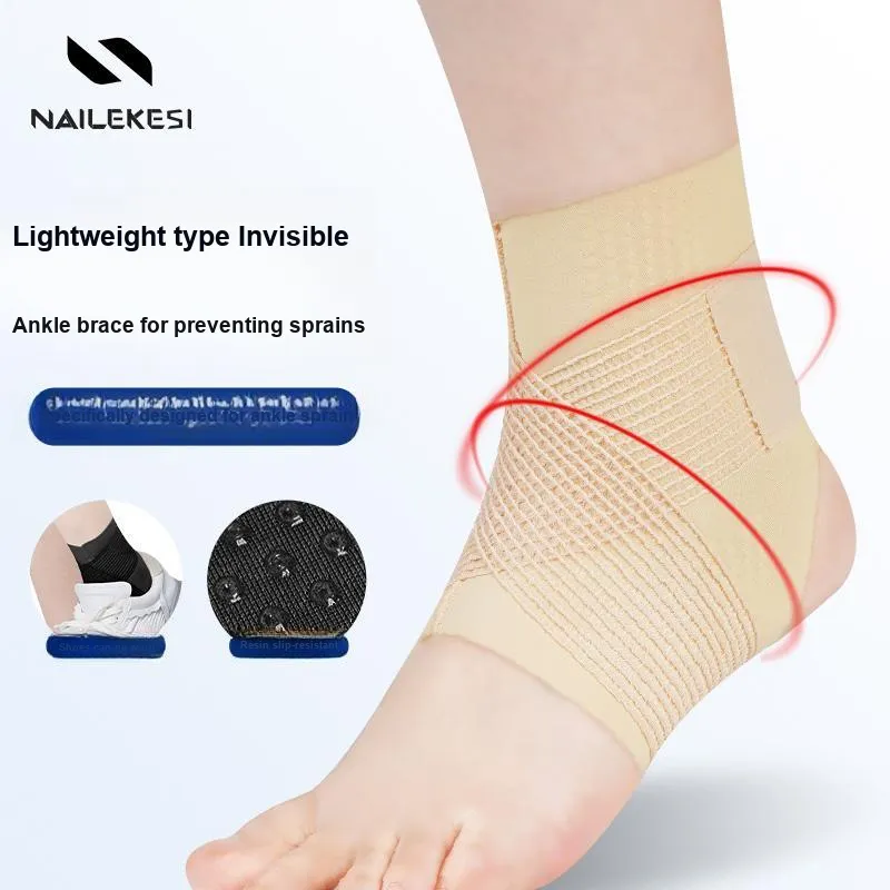 NAILEKESI Ankle Braces Soccer, Basketball, Running, Cycling, Skiing Unisex Polyester, Elastane-1