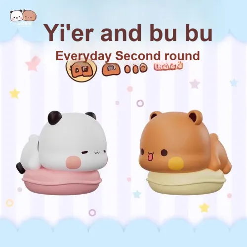 ASUDI Yiyi Мягкие текстильные игрушки 'Повседневный' Вторая версия Фигурка Тиби Слепые коробки 10 для одной слепой коробки целой коробки