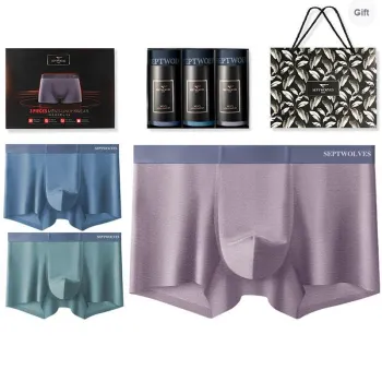 SEPTWOLVES Underwear Gift Box Men's Shopping Bag