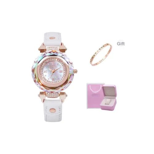 Melissa Кварцевый механизм Часы Женские Жемчужная раковина Циферблат