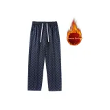 Navy Blue (Straight Fit Fleece-Lined)