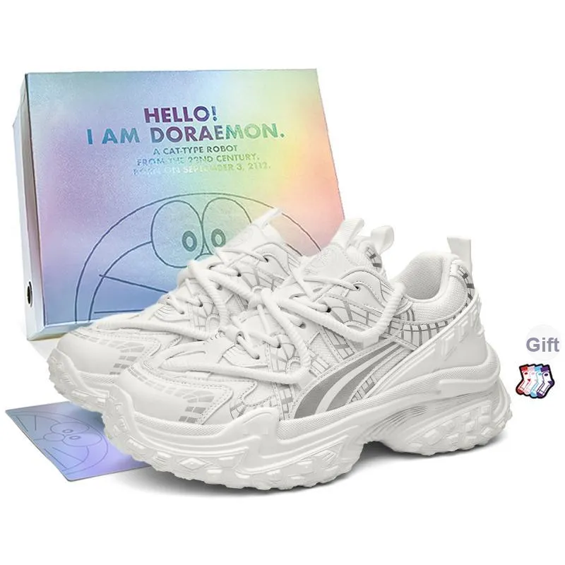 DoraemonA Low Top Chunky Sneakers Unisex-12
