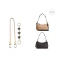 Black Camellia+Decorative Chain 40cm