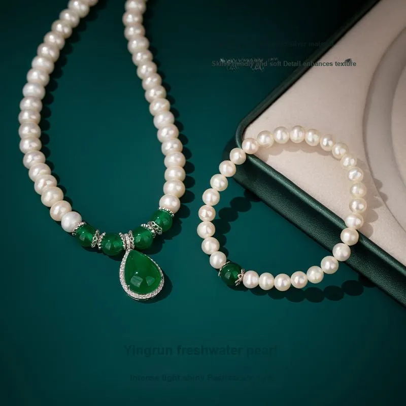 Mofei Pearl Necklaces Women's-4
