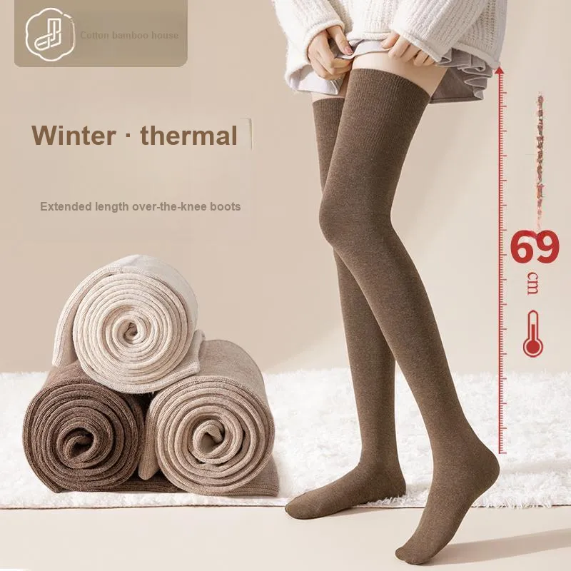 B&C.Room FW23 Thigh high Socks Women's 2 Pack-3