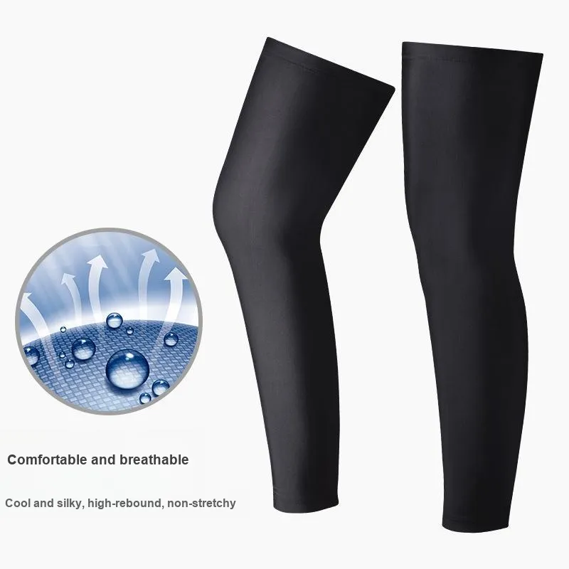 TANLU Riding Equipment Leg Warmer Outdoor Unisex Polyester S/M/L/XL/XXL Black White-1