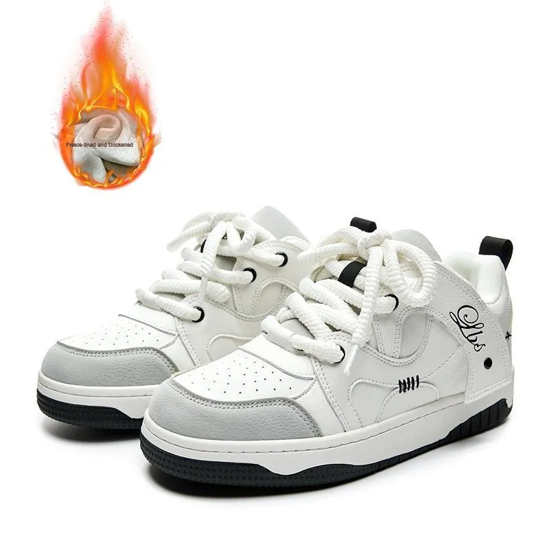 LAZY BONS Height Increasing Abrasion Resistant Breathable Slip Resistant Low Top Skateboard Shoes Unisex-43