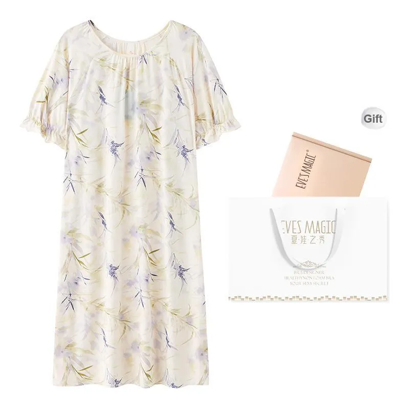XIA.WA.ZHI.XIU Nightgown Women's Gift Box Set-0