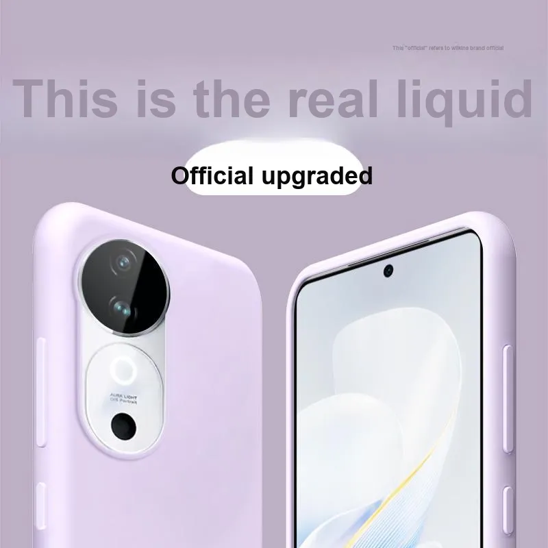 ZHUOJI Silicone Material Phone Cases Compatible With Vivo S19/S19 Pro Case Impact Resistant Advanced Fashionable Simple-3