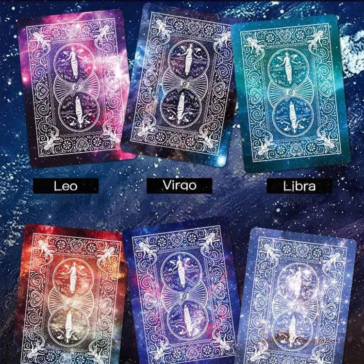 BICYCLE Bicycle Collection Creative Twelve Constellations Poker Cards Black Hole Collection Board Games-1