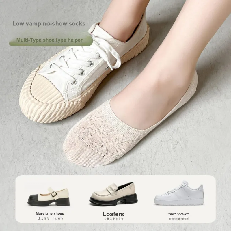 XXLLG No Show Socks Women's 4 Pack-9