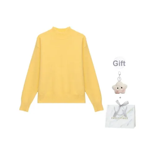 EVPGB Желтый Женский Трикотаж