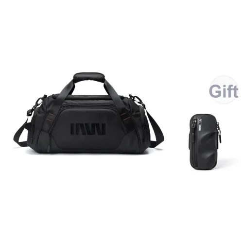 SEPTWOLVES Дорожная сумка Сумка для путешествий Ткань Спортивный зал Сумка QPL Унисекс Черный
