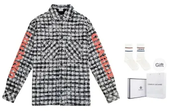 Charlie Luciano Shirt Unisex Black White