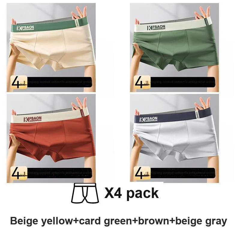 Lan Miao Underpants Men's 4 Pack-1