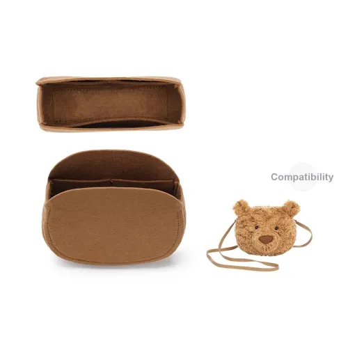 Jingzhuo Geng Вкладыш из фетра Сумка Женская Коричневый