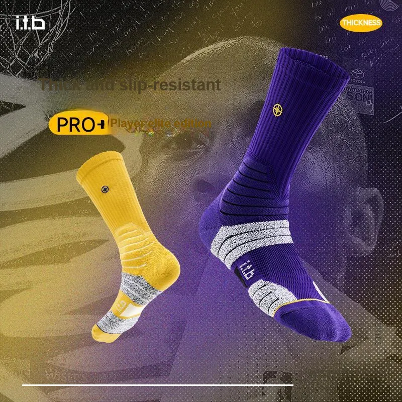 I.t.b Basketball Socks Men's 4 Pack-2
