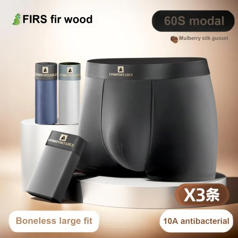 FIRS Underwear Gift Box Men's 3 Pack Gift Box Set-18