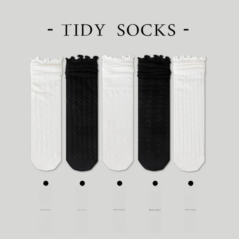 ROBINHOOD Mid Calf Socks Women's 5 Pack-7