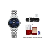 Blue Dial Steel Band-Women's Watch