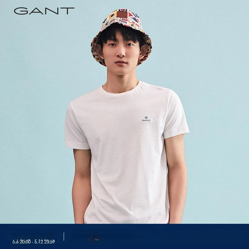 GANT T Shirts Men White 113-1