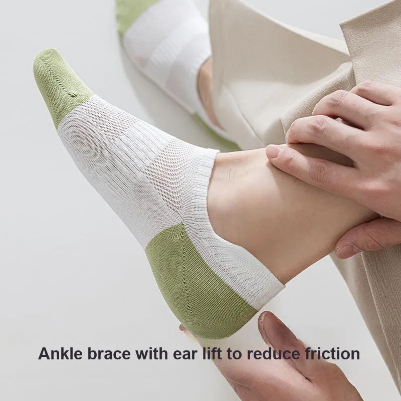 H YXIANG Ankle Socks Men's 5 Pack-2