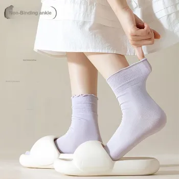 MIIOW Mid Calf Socks Women's 5 Pack