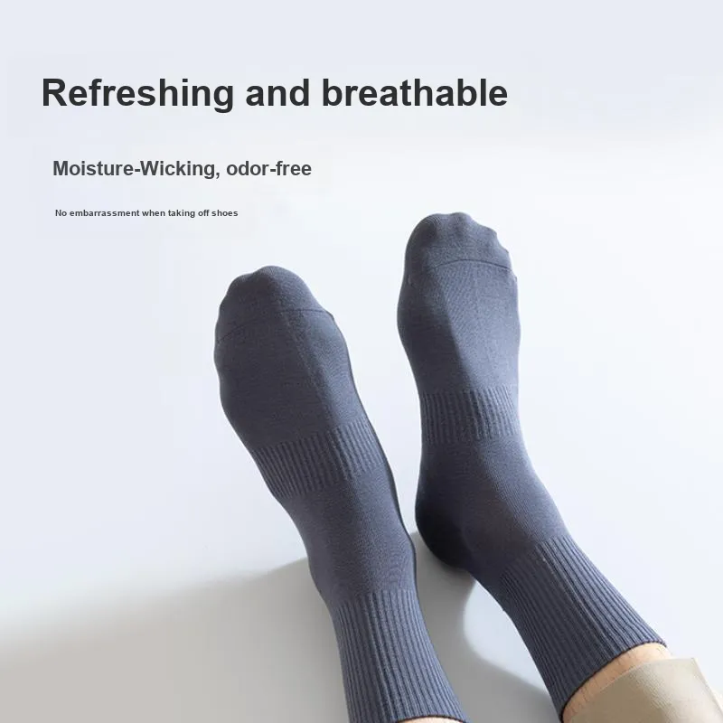 MIIOW Mid Calf Socks Men's Combo Set-32